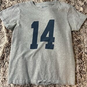 Brandy Melville gray #14 tee. *NEW* only worn around 3 times